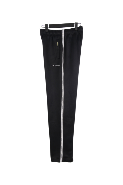 리복 (Woman - XL) 폴리 사이드라인 로고 트레이닝 팬츠