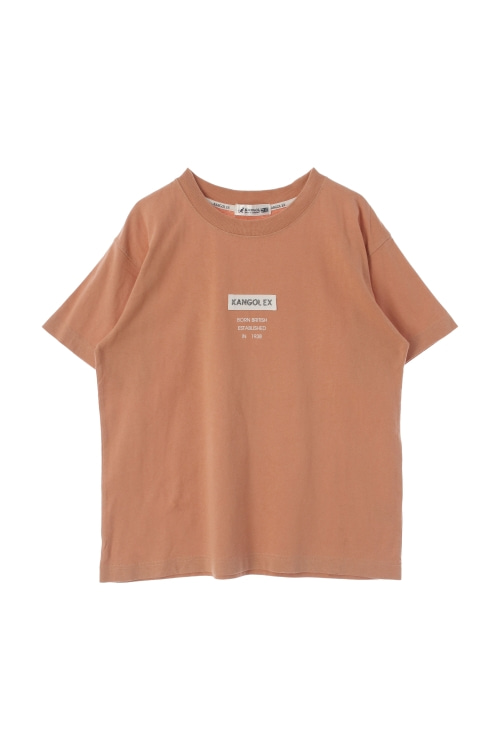 캉골 (Woman - M) 코튼 패치 로고 크루넥 반팔 티셔츠